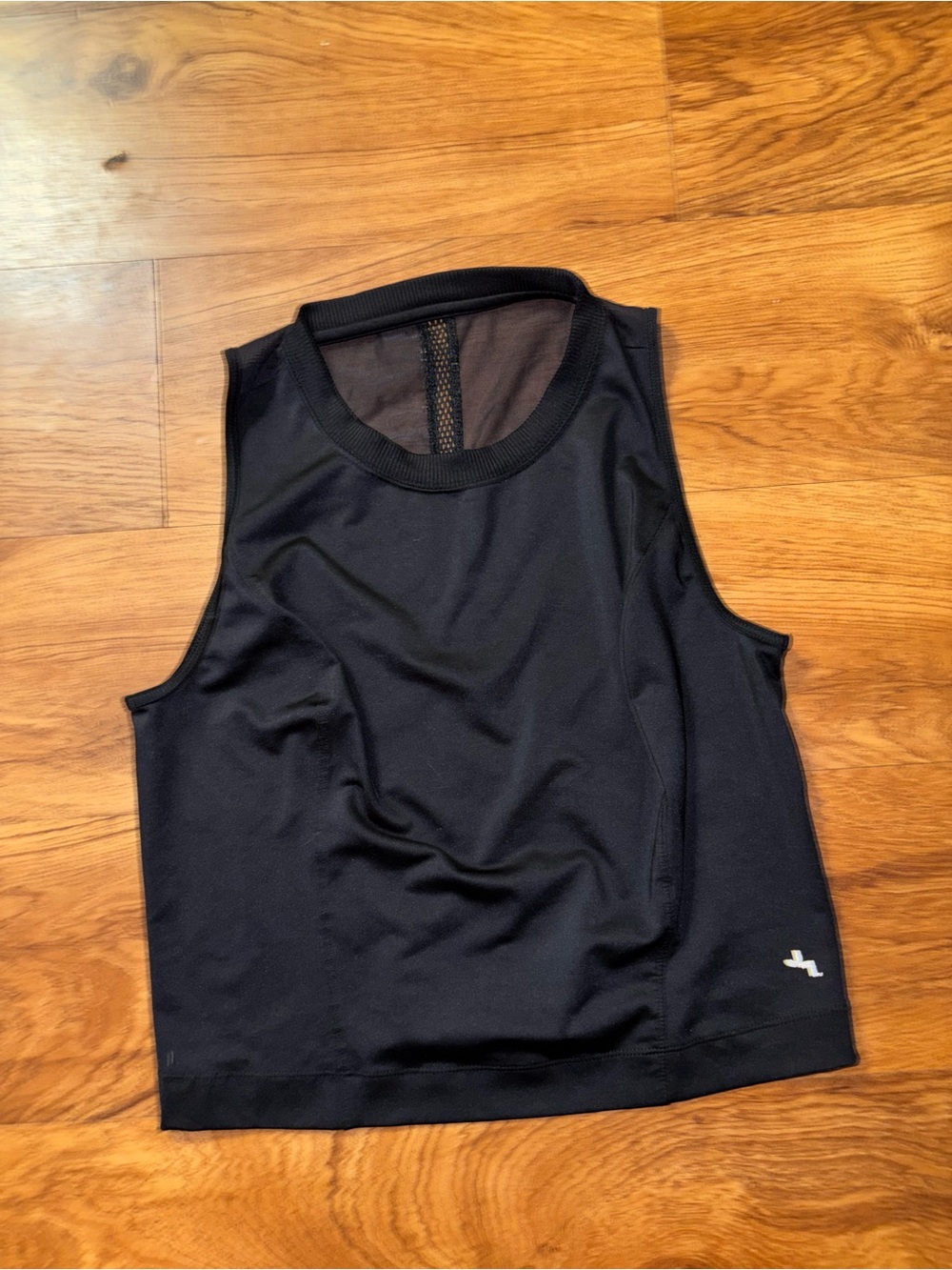 Women’s Target Brand: JoyLab Black Mesh-Back Muscle Tank